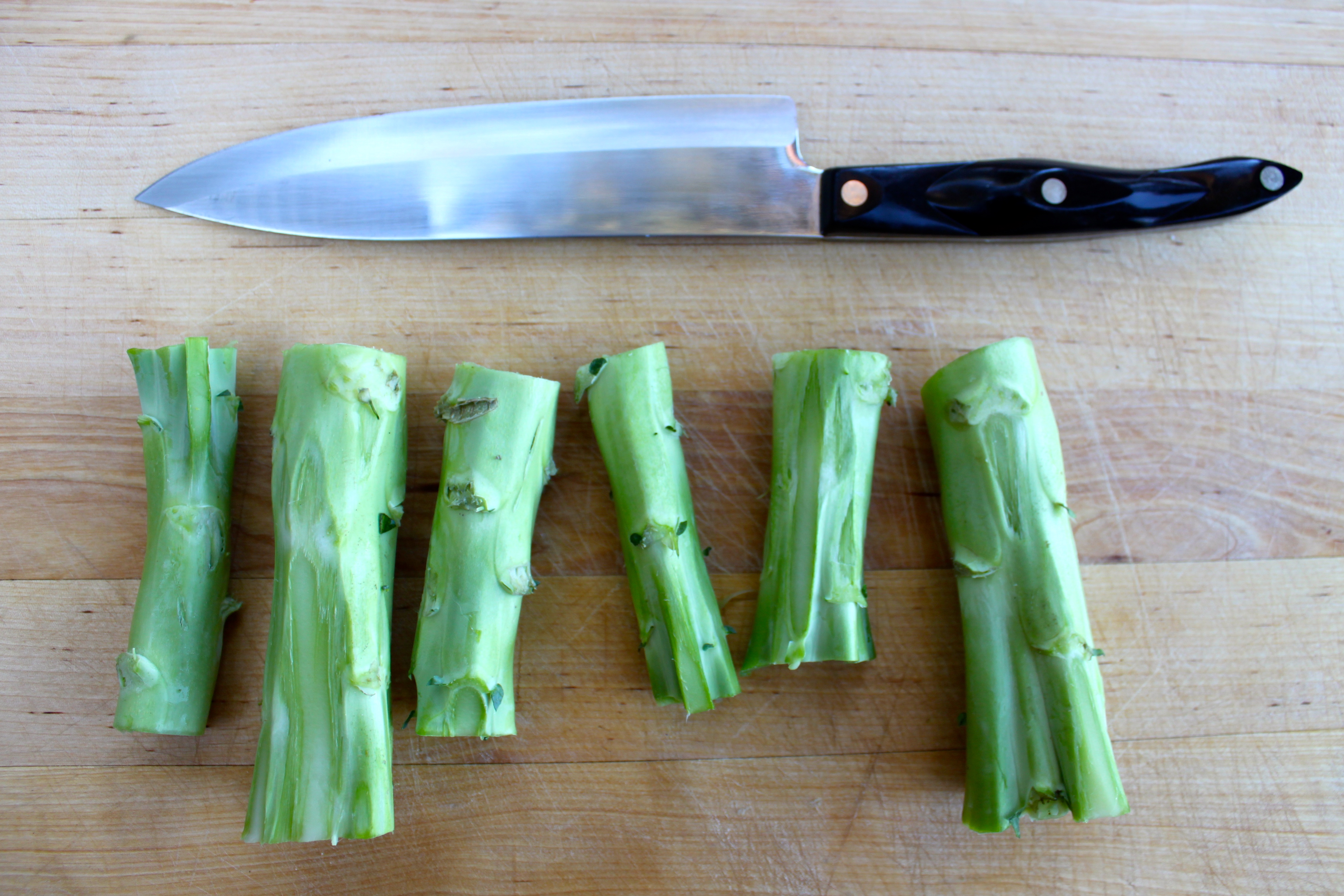 Stop! Don’t Throw That Broccoli Stalk Away