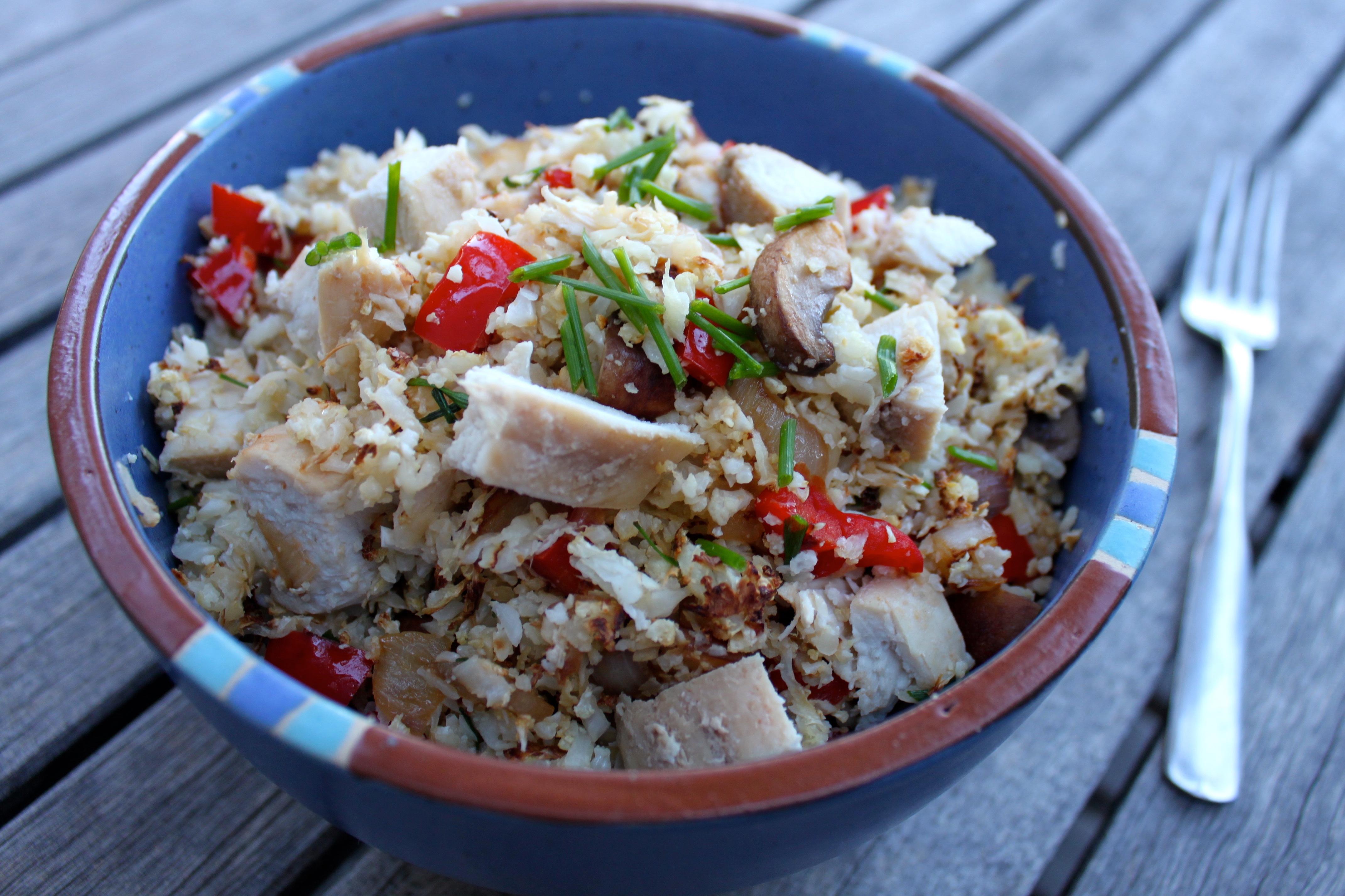 Like White on … Cauliflower Rice: Pilaf Recipe