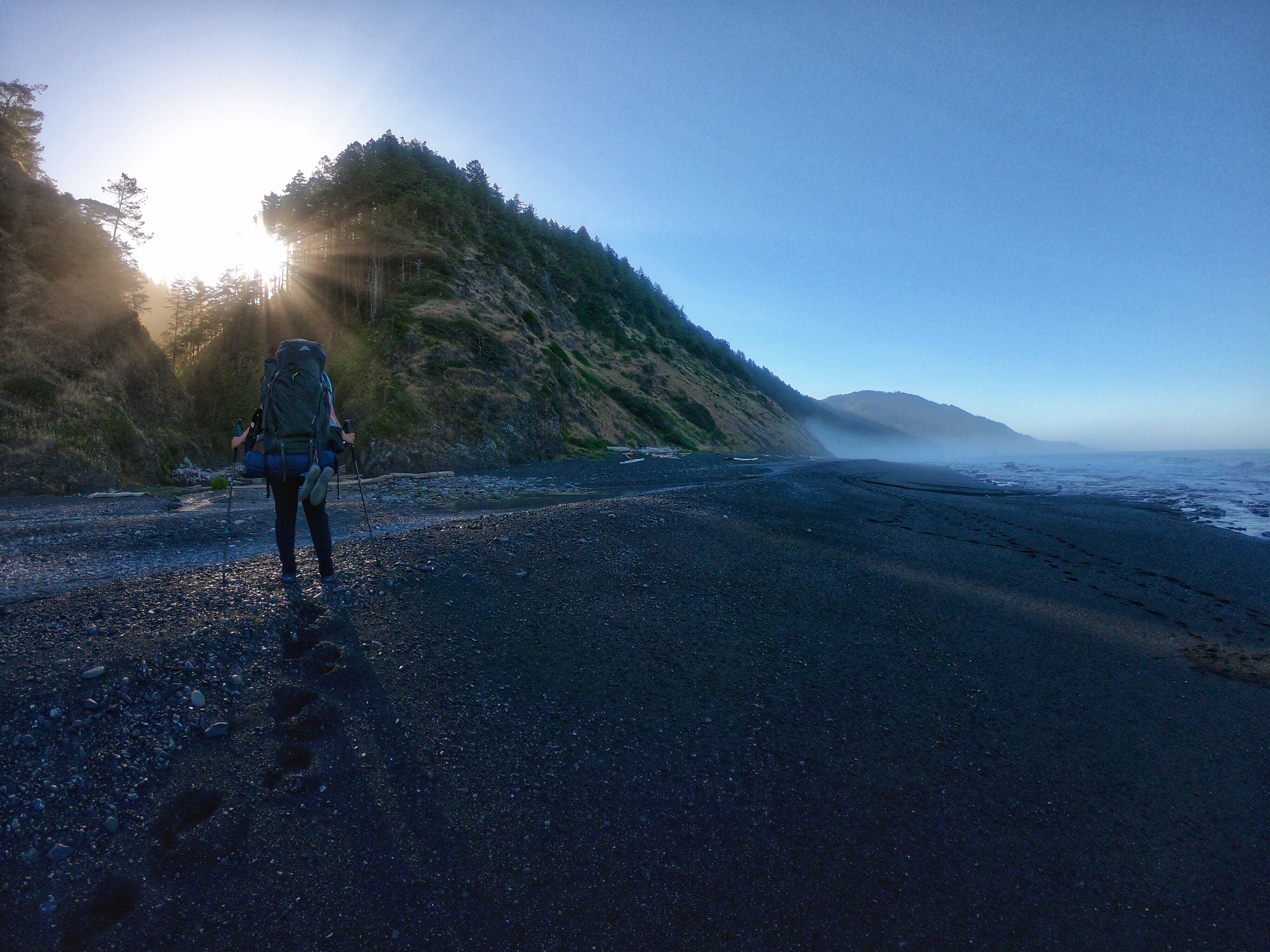 Backpacking the Lost Coast Trail, Northern California