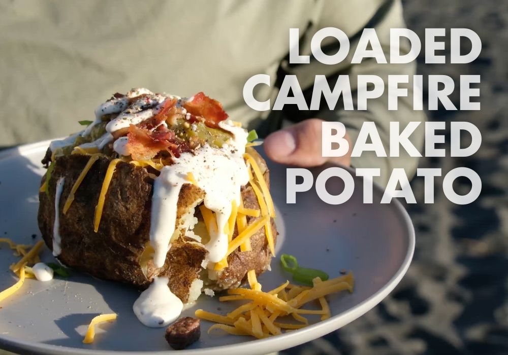 Loaded Campfire Baked Potato Recipe