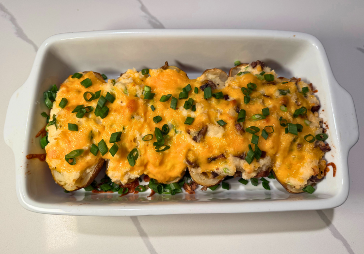 Decadent Twice-Baked Potatoes Recipe
