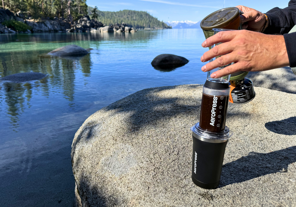 Best Coffee Maker for Outdoors: AeroPress Go Plus